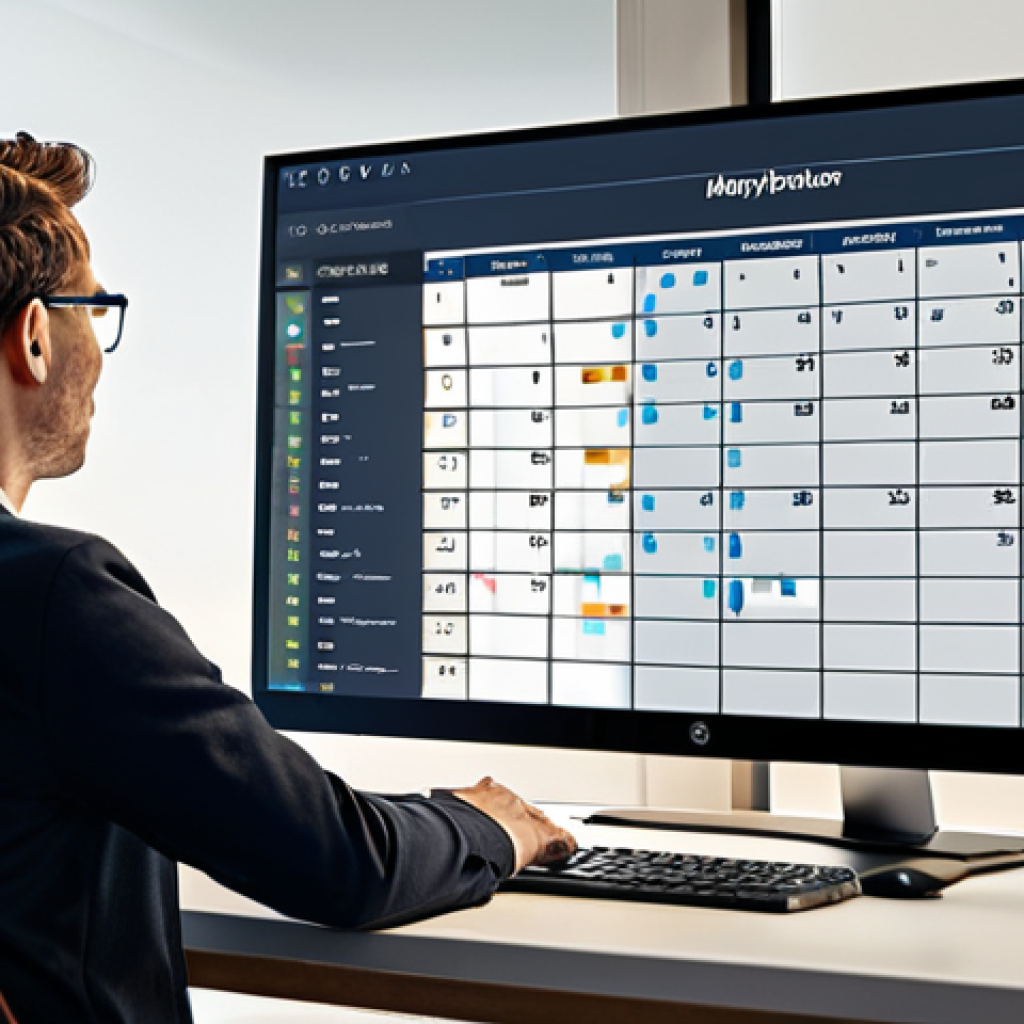 Goal Setting Visualization**
"A person sitting at a desk, visualizing a completed project on a screen, a calendar with marked dates visible in the background, fully clothed, appropriate attire, safe for work, perfect anatomy, natural proportions, professional digital art, motivational office setting, family-friendly"
**